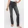 Angels Jeans Straight Fit Cici in grauer Used-Waschung-D42 / L30