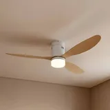 LUCANDE Kayu 132 cm Deckenventilator Weiß