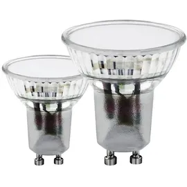 EGLO 110141 LED Spots, Reflektorlampe je 3 Watt (entspricht 24 Watt), 240 Lumen, Leuchtmittel warmweiß, 3000 K, Glühbirne Ø 5 cm