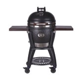 Monolith Keramikgrill Avantgarde Classic mit Gestell und Seitentische Grillfläche Ø 46 cm