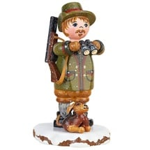 Hubrig Volkskunst GmbH Sammelfigur Winterkind Förster 7cm, Erzgebirge