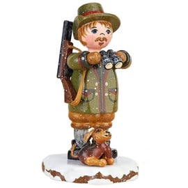 Hubrig Volkskunst GmbH Sammelfigur Winterkind Förster 7cm, Erzgebirge