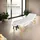 Tectake tectake® 3 Zonen Massageliege Somwang Breite 70 cm, Polsterung 7,5 cm mit Holzgestell, 218 x 102 x 90 cm
