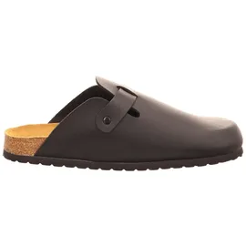 LONGO Clogs Tieffußbett Herren Schwarz 45 EU