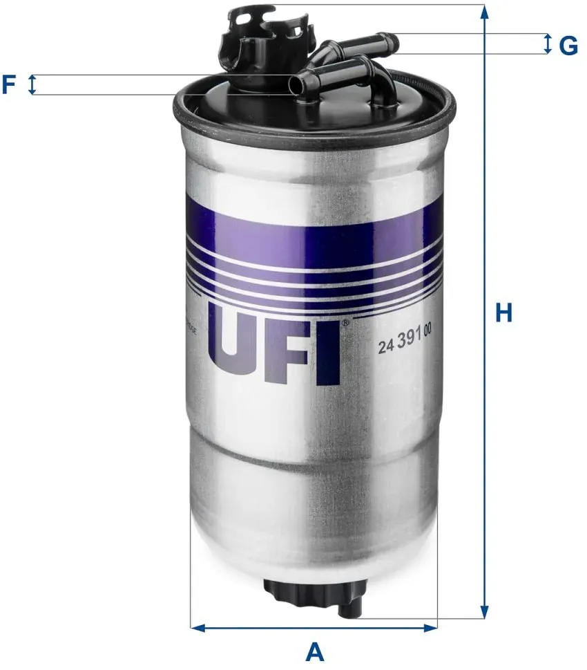 Filtre à carburant UFI 24.391.00