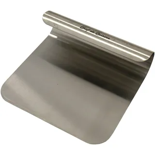 Hoffmann Gemüseschaufel, Teigspachtel rostfreies Edelstahl 14 x 12 cm