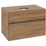 Villeroy & Boch Collaro Waschbeckenunterschrank 80 x 55 cm Kansas Oak