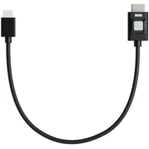 ATOMOS 4kP60 Locking HDR Mini auf Full HDMI 30cm High Speed Kabel