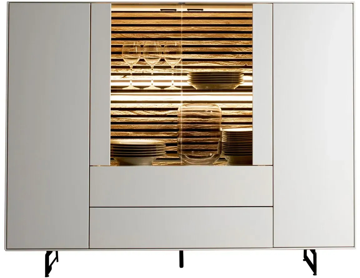 Schöner Wohnen Highboard YONNA - B/H/T ca. 165,00x132,00x44,00