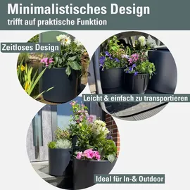 Prosperplast Heos Ø 30 x 29 cm Anthrazit
