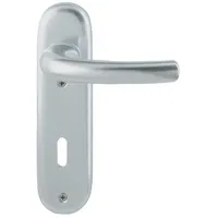 HOPPE Tôkyô Kurzschildgarnitur grau/Aluminium 1710/273KP