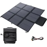 Faltbares Solarpanel 200W Solar-Ladegerät IP67 Wasserdicht und Staubdicht Hohe Ausgangskonversionseffizienz 22% Tragbares Ladegerät Solarstrom Solarpanel Camping Outdoor Notstromversorgung