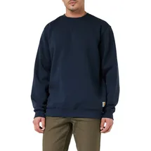 CARHARTT Sweatshirt mit Rundhalsausschnitt, Marineblau neu, S