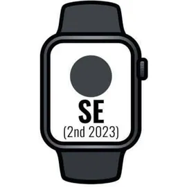 Apple Watch SE 2023 GPS 40 mm Aluminiumgehäuse Mitternacht, Sportarmband Mitternacht S/M