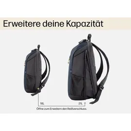 HP Travel 18L 15.6 Zoll) Laptop Reiserucksack