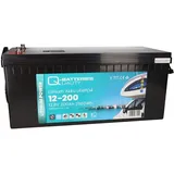 Quality Batteries Q-Batteries LiFePO4 Akku 12-200 12,8V 200Ah 2560Wh mit Bluetooth