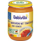 Bebivita Bio Makkaroni mit Tomatensauce und Gemüse 190 g