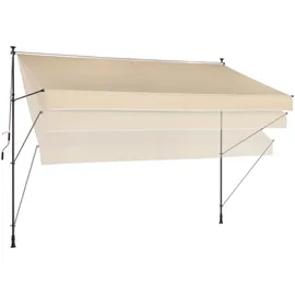Konifera Klemmmarkise 300 x 150 cm Beige