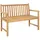 vidaXL Gartenbank 119 x 62 x 90 cm Braun