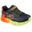 Black Synthetic Textile Orange Yellow Trim 35