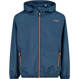 CMP Regenjacke KID JACKET RAIN FIX HOOD Blau 128