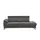 meinSofa Recamiére Chloris ¦ grau ¦ Maße (cm): B: 221 H: 107 T: 102.0