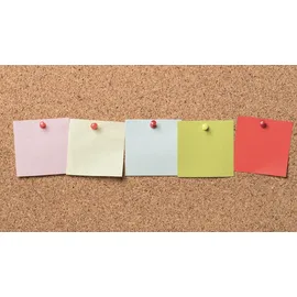 ALLboards Pinnwand mit Holz Rahmen 150x100cm Korktafel Korkwand Pinnwand Kork