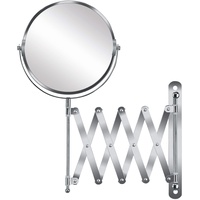 Kleine Wolke Kosmetikspiegel Move Mirror, 360 drehbar, 5-fache Vergrößerung silberfarben