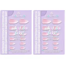 Essence what the fake! PRESS-ON NAILS manicure set Nr. 03 Nude, 28pcs