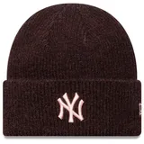New Era Damen Winter Mütze - Wide New York Yankees Forest - Einheitsgröße
