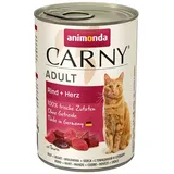 animonda Carny Adult Rind und Herz 24x400g