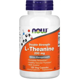 NOW Foods L-Theanin mit Inositol Kapseln 120 St.