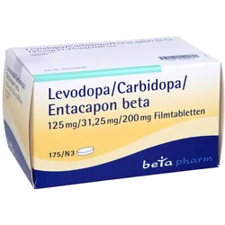 LEVODOPA/Carbidopa/Entacapon beta 125/31,25/200 175 St