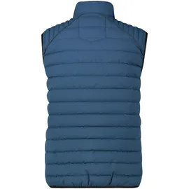 Lerros Steppweste LERROS, Herren, Gr. M, rot (burnt rot), Web, Obermaterial: 100% Polyester, unifarben, normal hüftbedeckend, Rundhals, Westen Steppweste, mit Reißverschluss