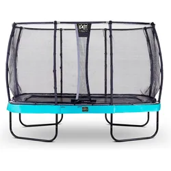 EXIT Elegant Premium Trampolin 244x427cm mit Deluxe Sicherheitsnetz - blau EINHEITSGRÖSSE