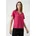 CARMETTA LIFE V-NECK TOP WVN NOOS Raspberry 46