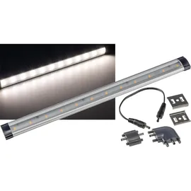 ChiliTec LED Unterbauleuchte CT-FL30 30cm 260lm, 3 Watt, 4200K / tageslicht weiß - Weiß
