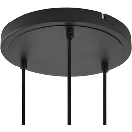 LINDBY Joffrey 3-flg. 24 cm rund schwarz
