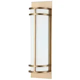 Elstead Lighting Wandleuchte Messingfarben & 12.7x43.2 cm,