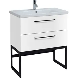 OPTIFIT Waschtisch 80 x 89,3 x 45 cm Weiß