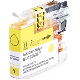 iColor Tintenpatrone für Brother (ersetzt LC-225XL), yellow