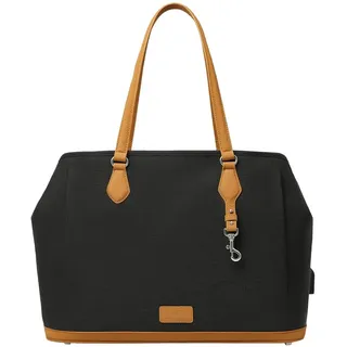 Nordace Siena Pro Tote Plus – geräumige Laptop-Arbeitstasche für Alltag und Reisen, Schwarz - Einheitsgröße