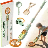Metalldetektor Für Kinder, Tragbarer Metalldetektor Für Kinder, Mit Akustischem Signal, Einstellbar Von 60 Bis 80 Cm, Für Die Erkundung Im Freien