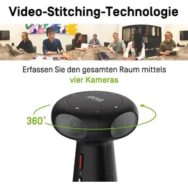 Ipevo Totem 360 Grad 4K Video-Konferenzkamera