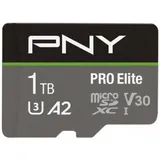 PNY microSDXC Pro Elite 1 TB Class 10 UHS-I A1 V30 + SD-Adapter