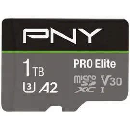 PNY microSDXC Pro Elite 1 TB Class 10 UHS-I A1 V30 + SD-Adapter