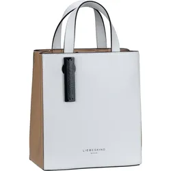 Liebeskind Handtasche Paper Bag S Color Animation Offwhite Violett Damen 