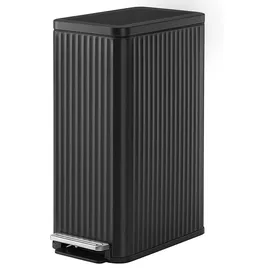 Songmics Mülleimer Küche 50 l Schwarz