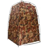 vidaXL Dusch-/WC-/Umkleidezelt Camouflage
