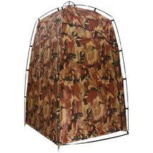 vidaXL Dusch-/WC-/Umkleidezelt Camouflage